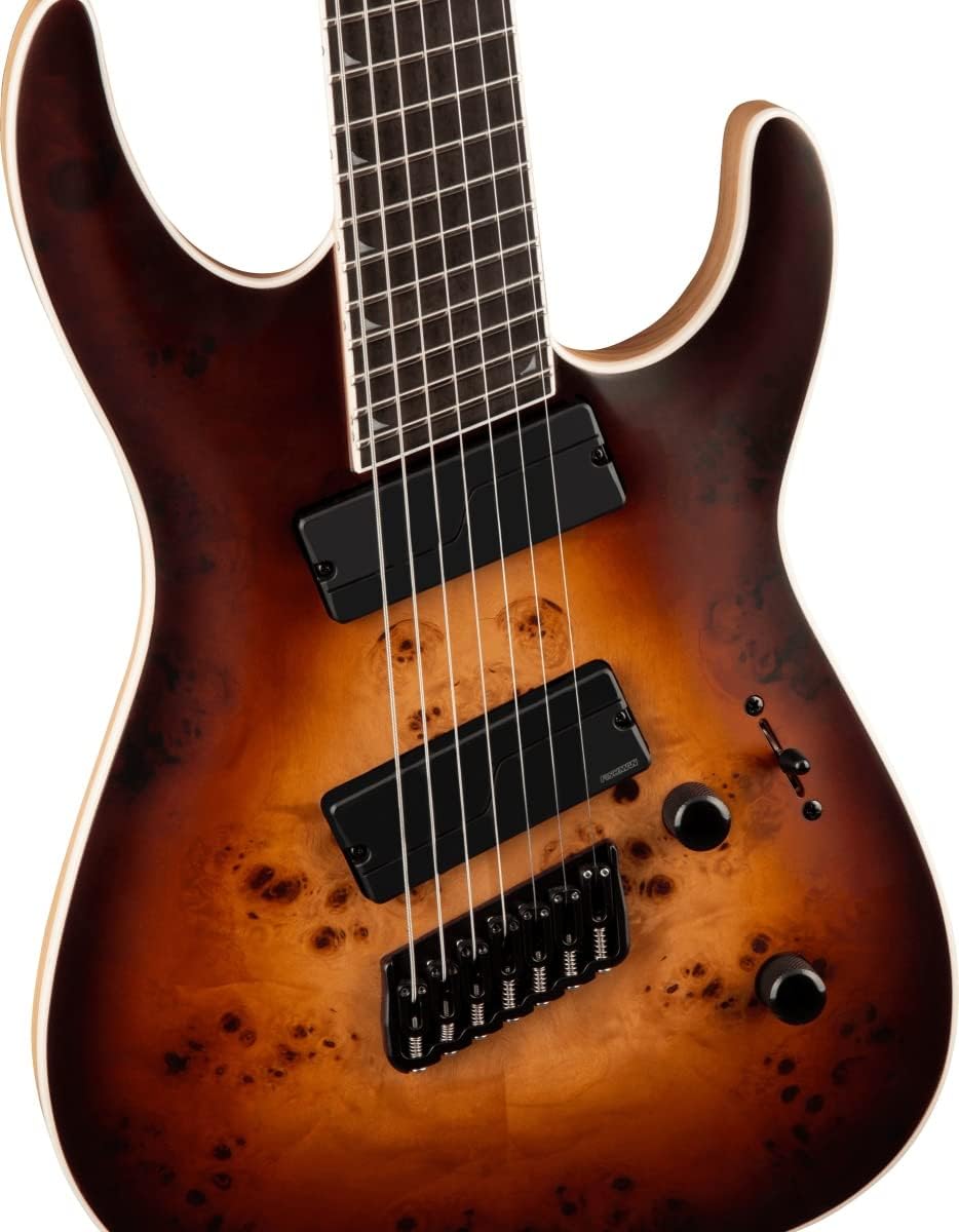 Jackson Concept Series SLAT MS7 Electric Guitar - 2-tone Bourbon Burst