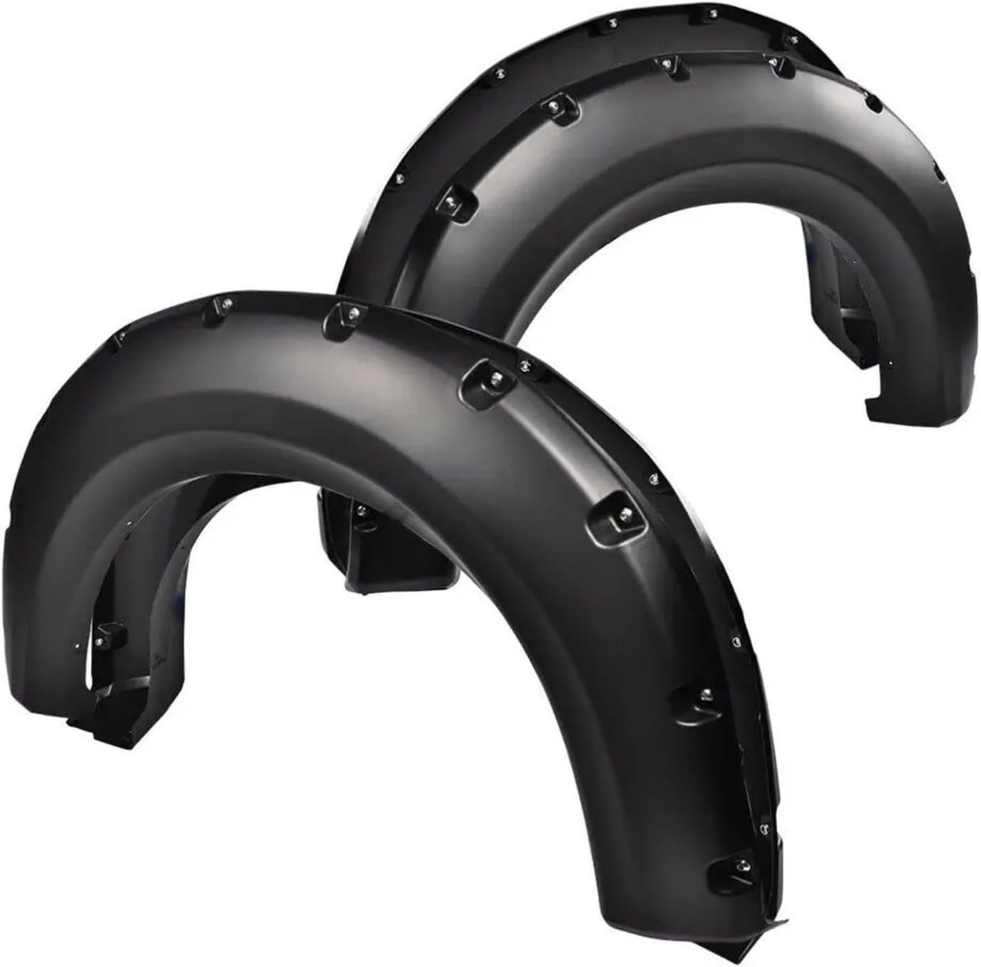 Off-raod 4x4 Car Fender Flares Wheel Modified Compatible for Ford F150 F-150 2009-2014 ABS Matte Black Wheel Eyebrow Pickup Accessories