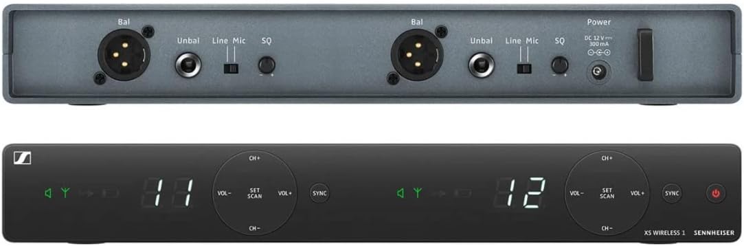 XSW 1-835 Dual-Vocal Set with 2 835 Handheld Mics (A: 548 to 572 MHz) (Renewed)