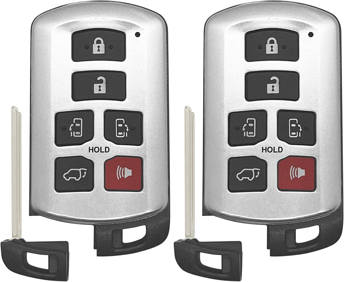 Car Key Fob Replacement For 2011 2012 2013 2014 2015 2016 2017 2018 2019 Toyota Sienna Keyless Smart Remote FCCID:HYQ14ADR;By Auto Key Max (2)