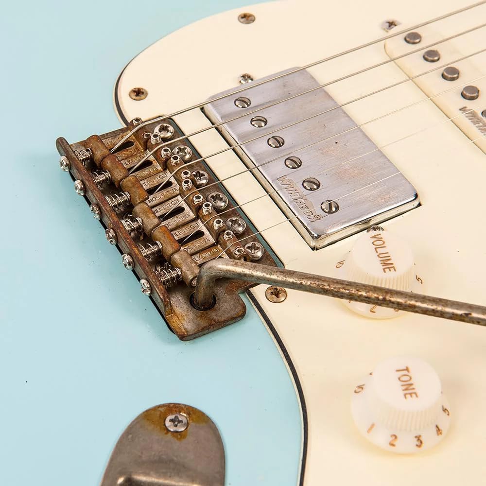 Vintage Guitars Icon V6 Electric Guitar, Strat HSS, Laguna Blue, V6HMRLB