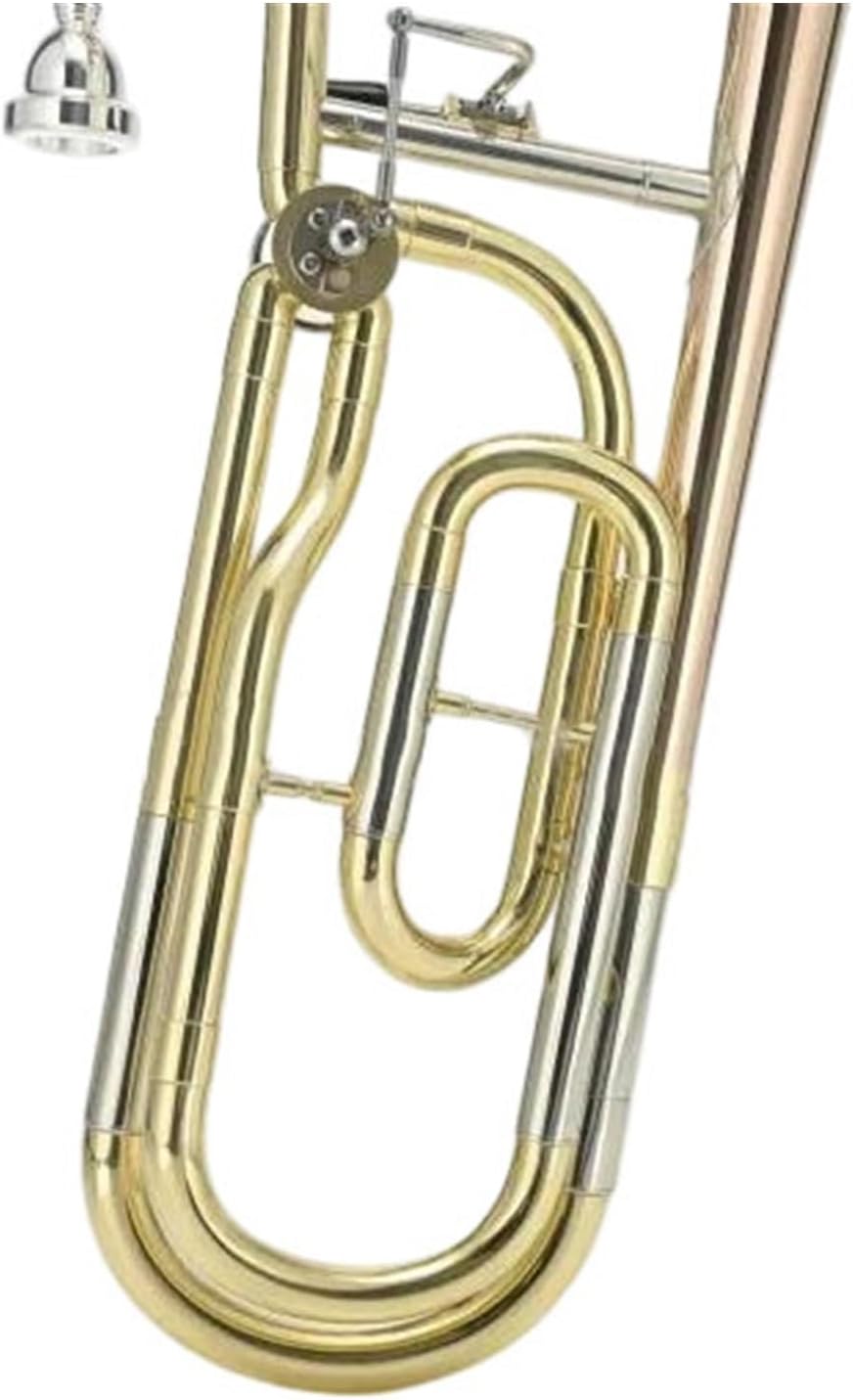 Adult Trombone Instrument Phosphor Bronze Tenor Trombone With Bb Key And Box Mouthpiece