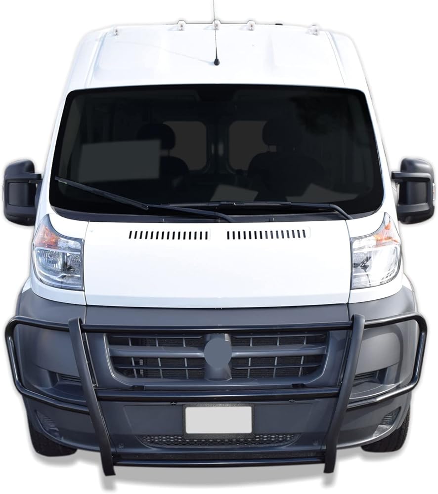 Black Horse Off Road Spartan Grille Guard Modular Black Compatible with 2014-2023 Ram Promaster 1500/2500/3500 (Excl.Rebel & Warlock Trims)-17DOPRMA