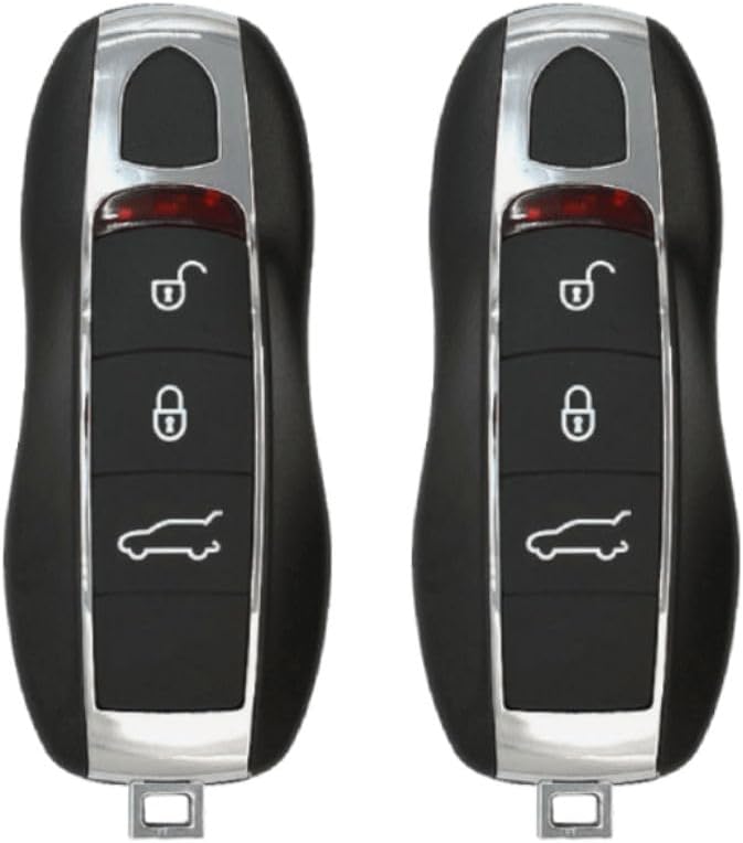 Replacement Smart Key Fob Compatible with Porsche Macan 2017 FCC KR55WK50138 Part Number 7PP959753AK 7PP.959.753.AK 7PP.959.753.BL Pack of 2