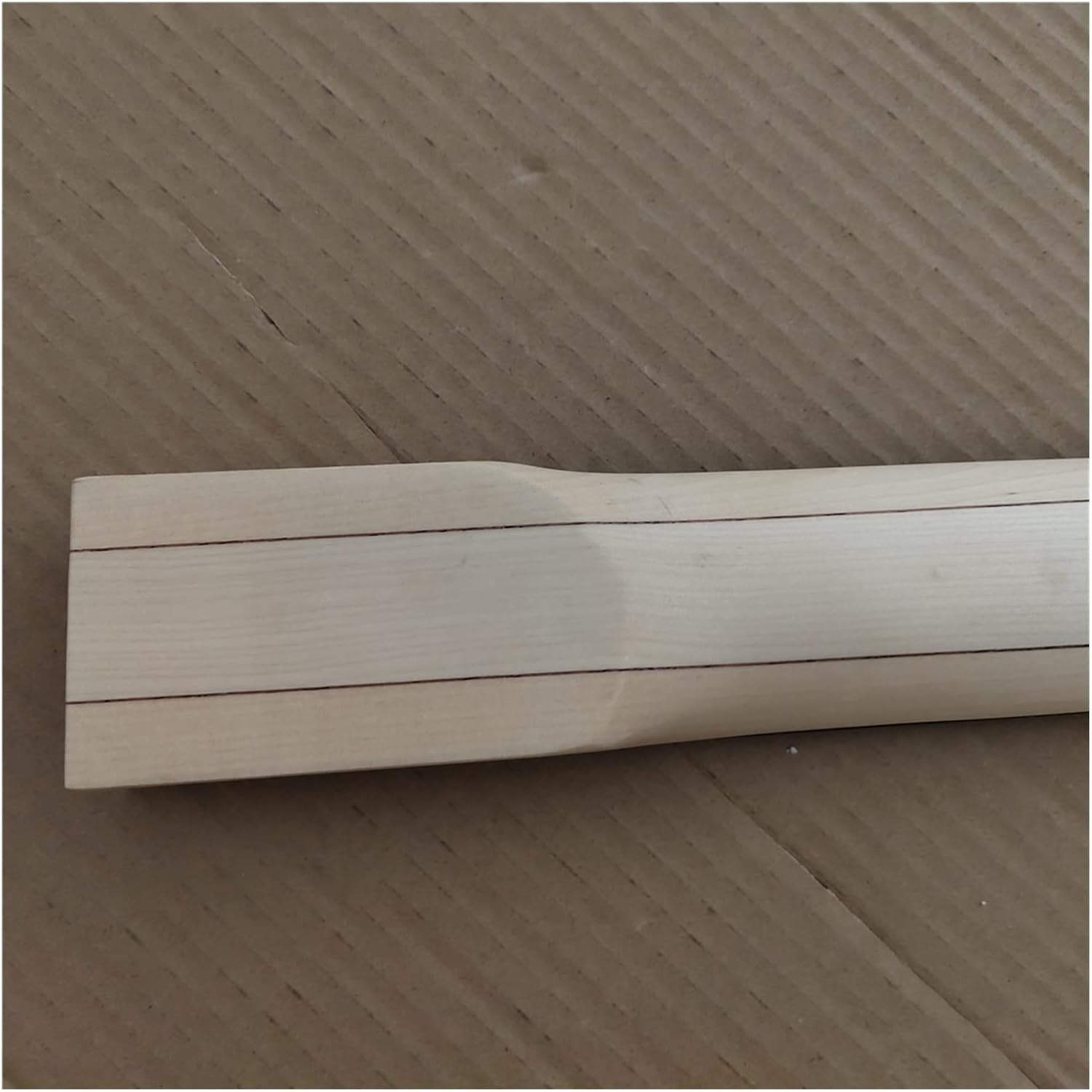 24 Frets Maple Electric Guitar Neck Replacement Rosewood Fingerboard Locking Nut Unfinished Guitar Neck