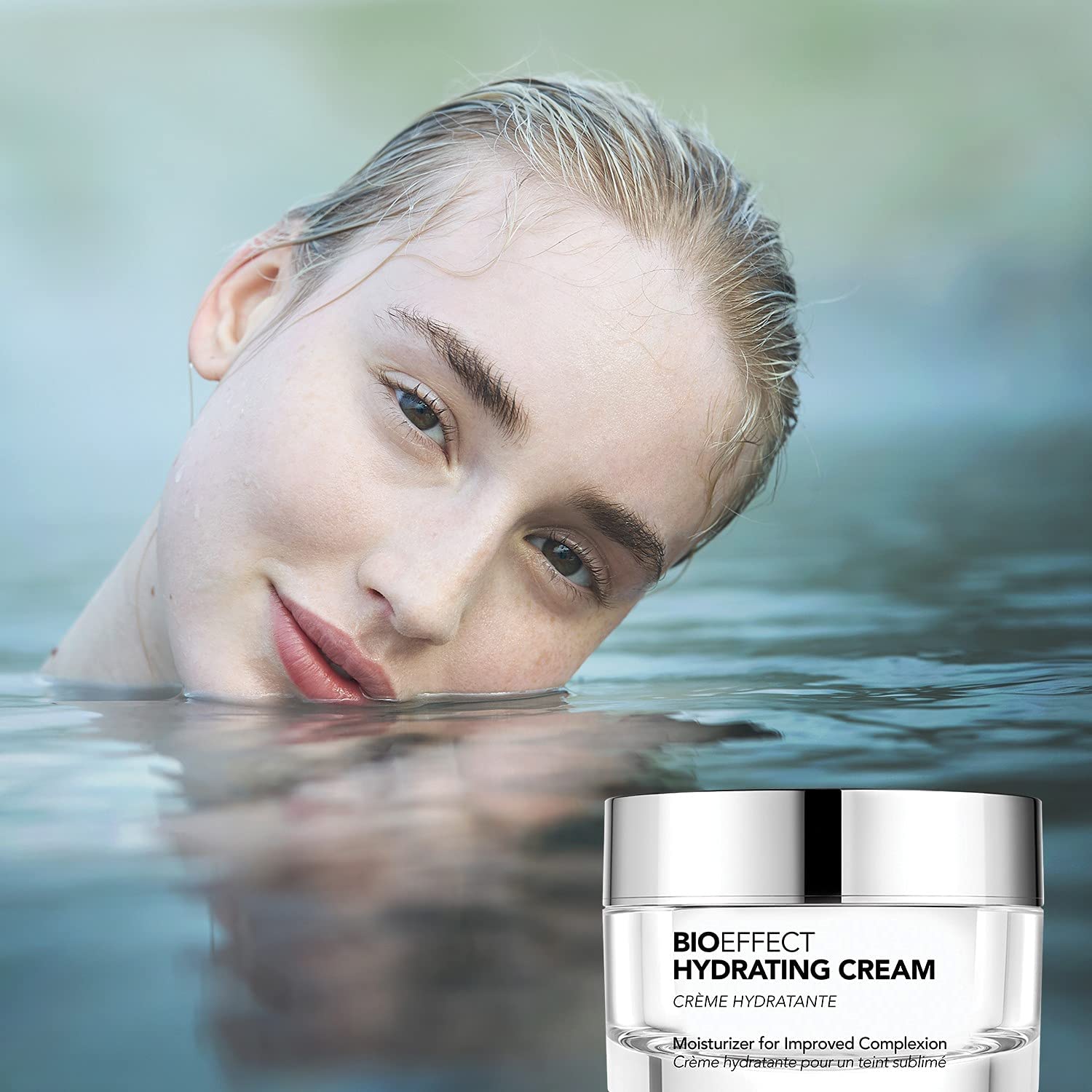 Bioeffect Hydrating Cream Moisturizer | Lightweight Oil-Free Water Cream with Pure Icelandic Water, Hyaluronic Acid & Vitamin E to Smooth & Plump Skin | Fragrance-Free, 50 mL / 1.7 oz
