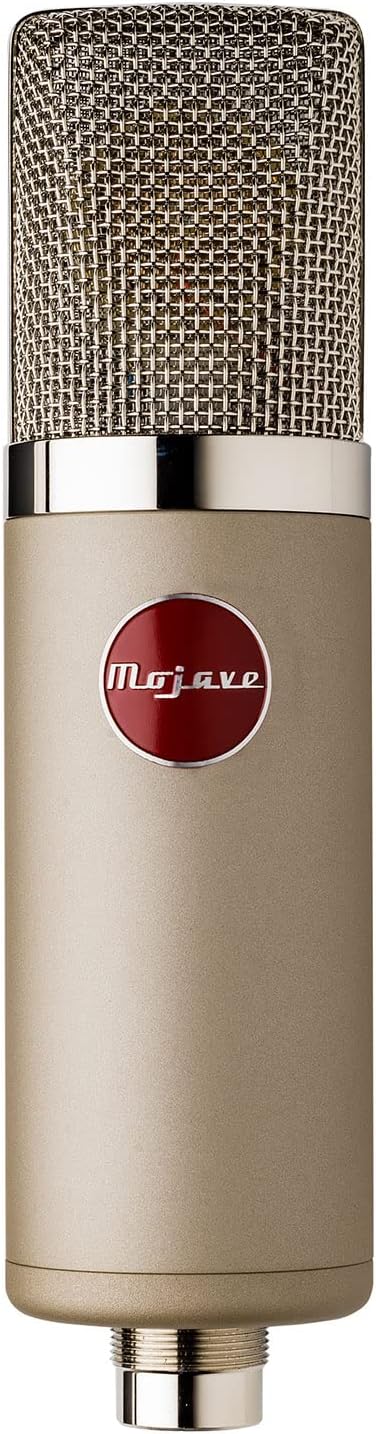 Mojave Audio MA-300 Large-Diaphragm Tube Condenser Microphone - Satin Nickel