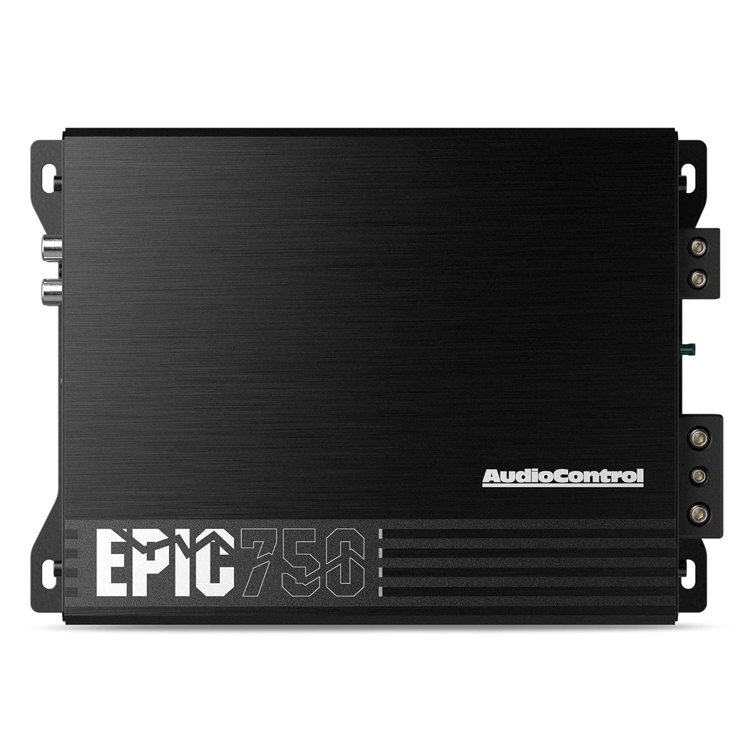 AudioControl EPIC750 Epic Series 750 Watt RMS Compact 1-Channel Monoblock Car Audio Subwoofer Amplifier, Class D, Epic Boost, Subsonic Filter, Low Pass Filter, ACR-E Remote Bass Knob, Epicenter Link