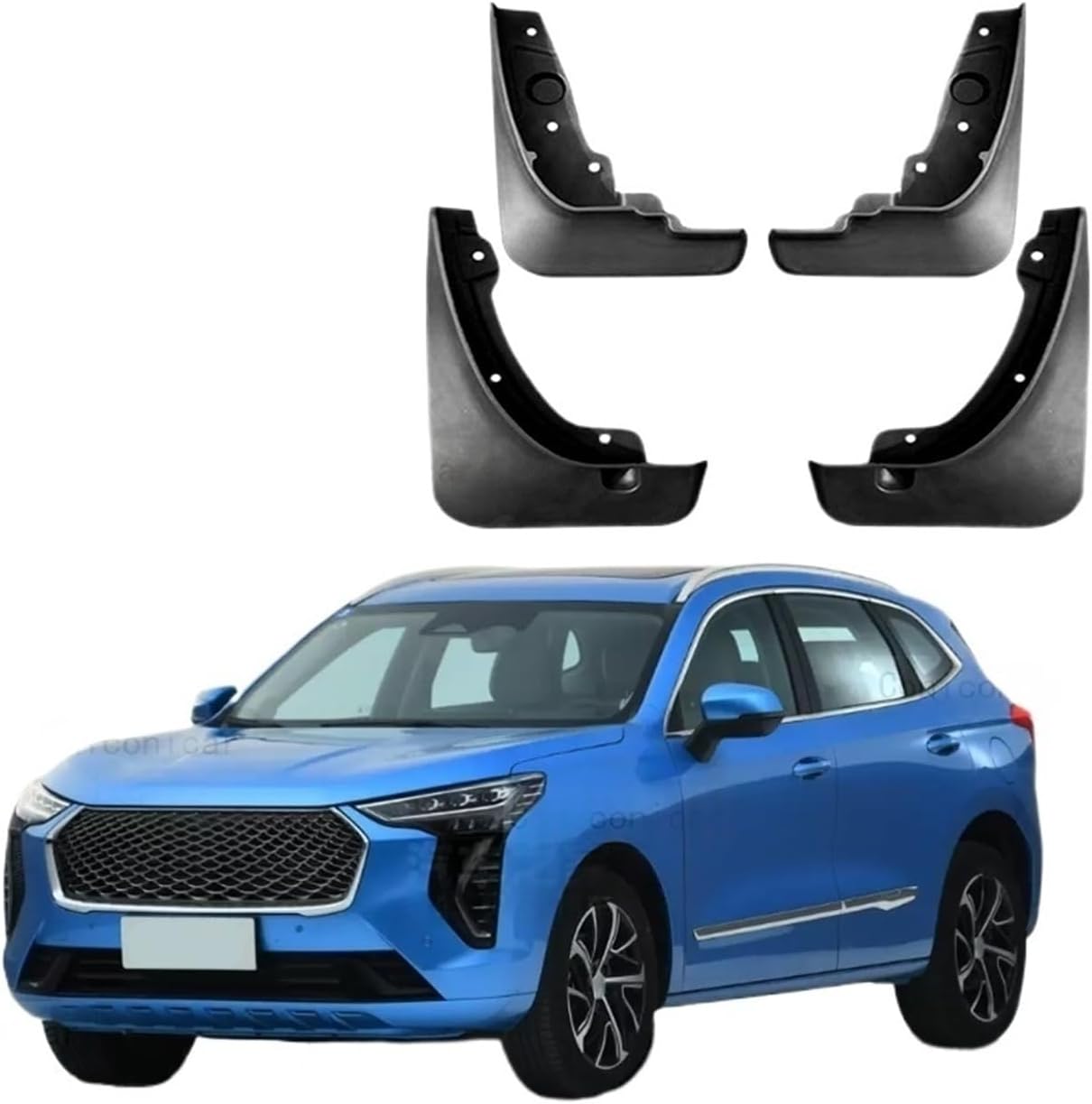 Compatible for HAVAL JOLION 2022 2023 4pcs Mud Flaps Splash Guard Mudguards MudFlaps Front Rear Fender Auto Styline Car Accessories