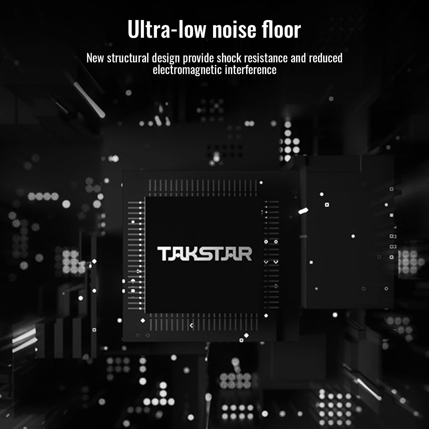 TAKSTAR XLR Cardioid Condenser Microphone, SM-10 34mm Large Diaphragm Recording Studio Microphone with Shock Mount, Perfect for Podcasting, Live-Streaming, Interview, Broadcasting, Vocal, Instrument