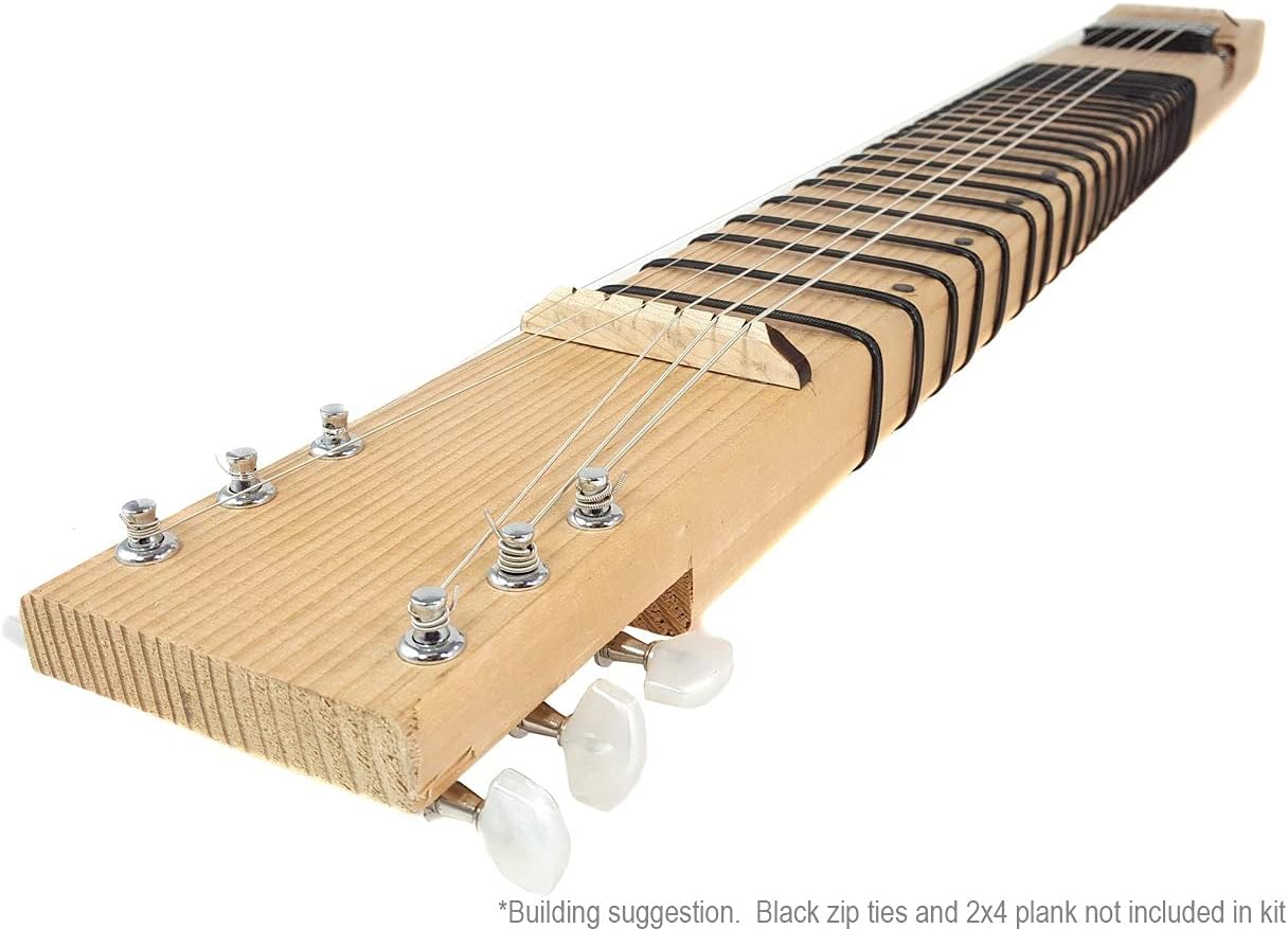 2x4 Lap Steel Guitar Kit - the DIY Slide Guitar - You supply the 2x4!