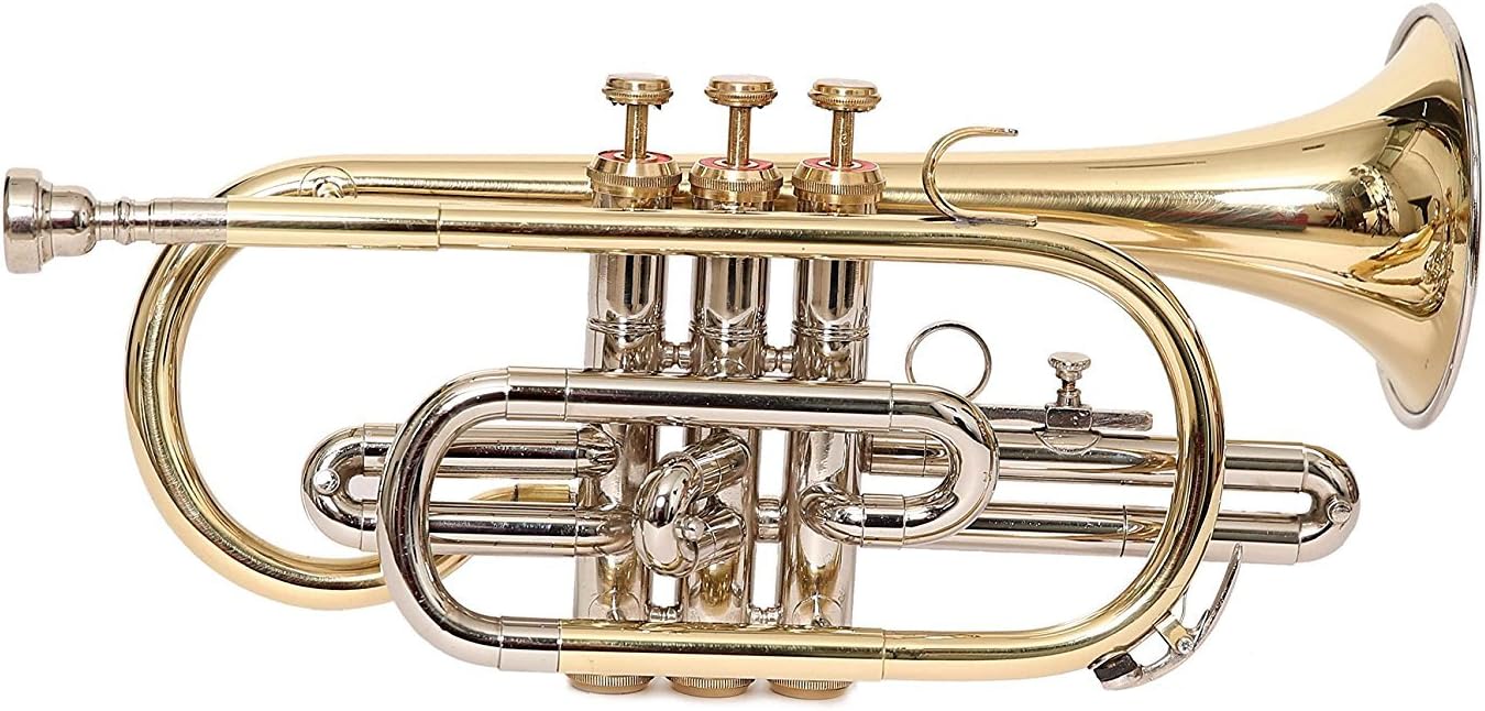 Shreyas Cornet Nickel + Brass Bb 3 valve