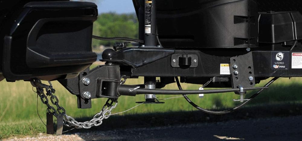 Blue Ox BXW1051 TrackPro Weight Distribution Hitch 2″ Receiver | 9 Hole Shank | 10,000 lbs Maximum Towing | Levels Out Ride to Restore Control and Stability | Pre-Installed 2-5/16