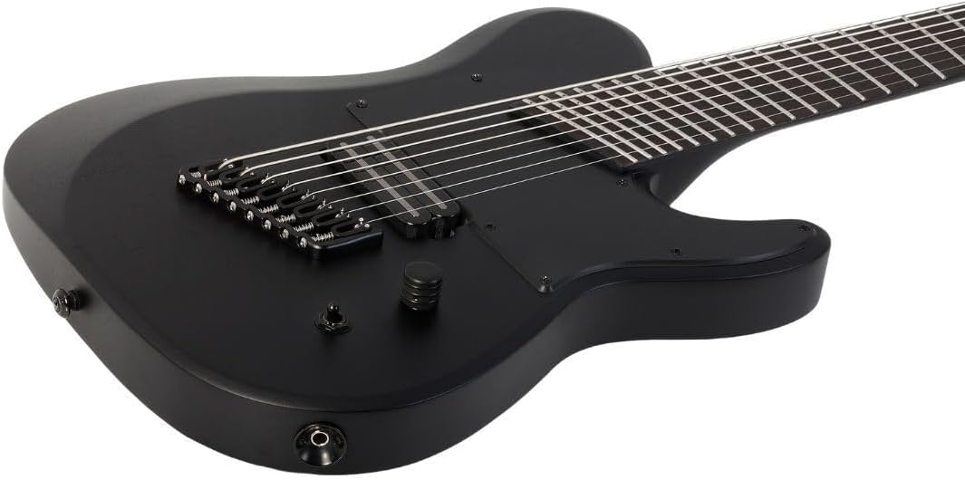 Schecter PT-8 MS Black Ops 8-string Electric Guitar - Black