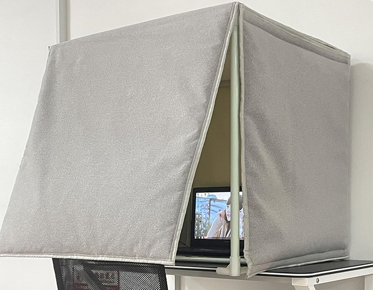 Soundproof Booth, Sound Isolation Room, Desktop Soundproof Cover, Prevents Echo, Foldable Removable, for Microphone Recording