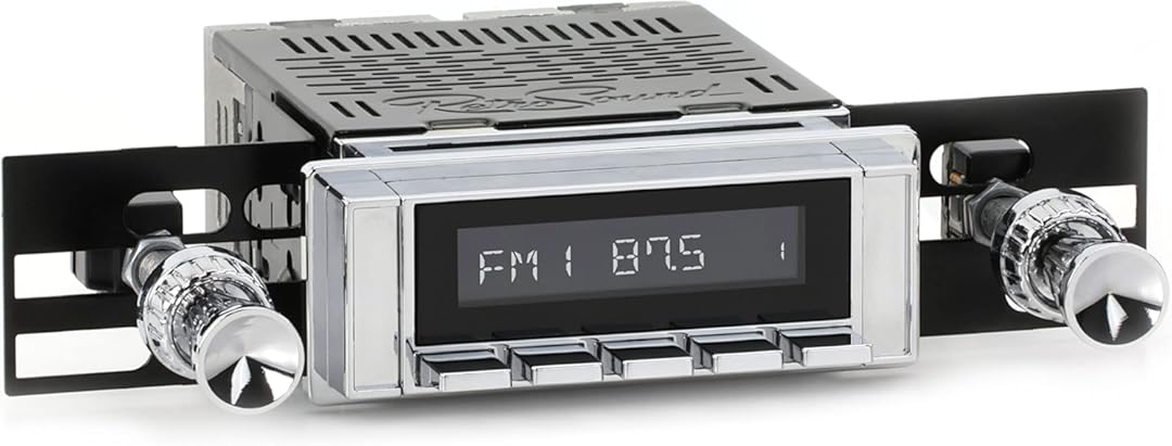 RetroRadio Compatible with 1963-64 Chevrolet Impala Features Include Bluetooth, USB, AM/FM HC-M2-111-09-74C