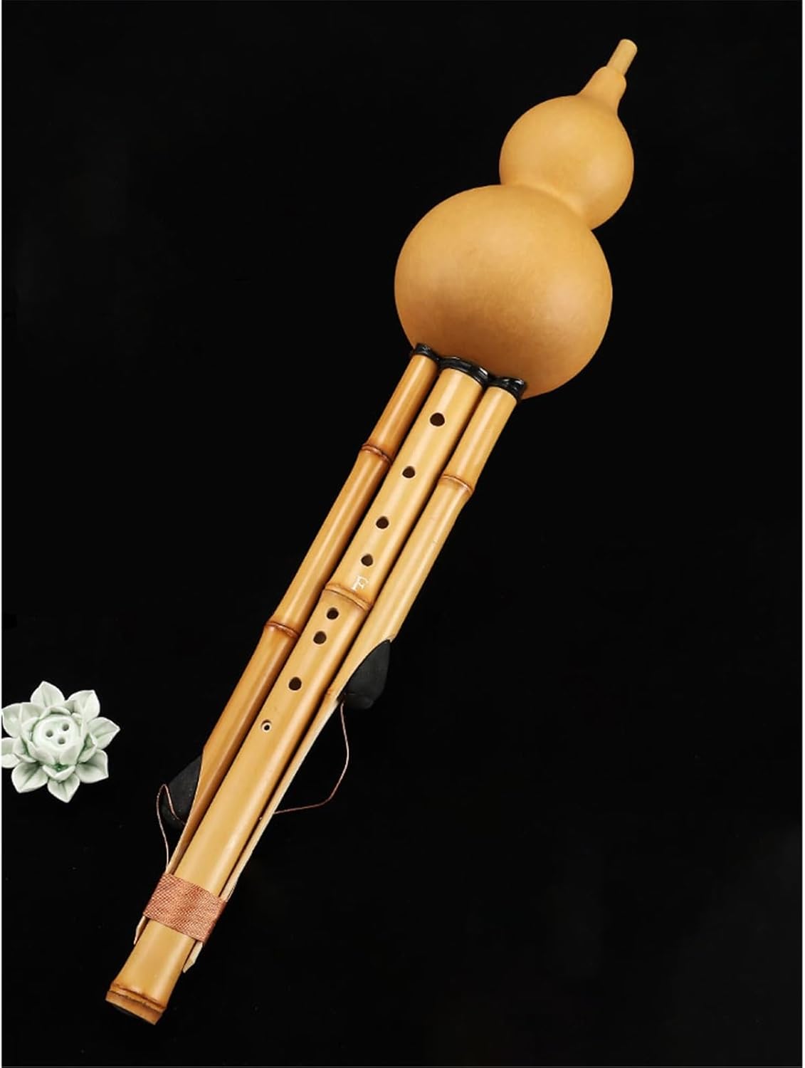 Hulusi flute, Hulusi Professional Performance Type C Key B Flat G Key F Key Minor D Key Instrument 9 Holes(F)