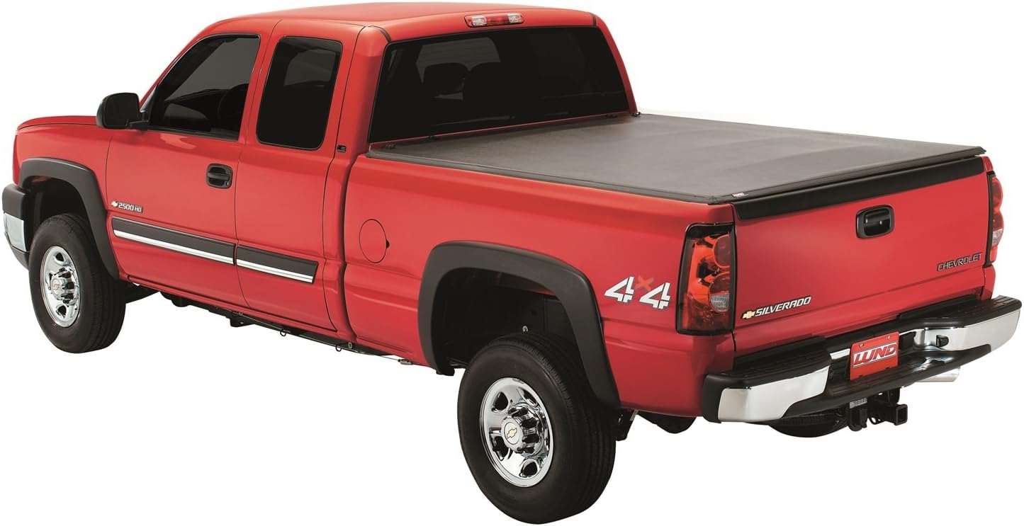 Lund 950174 Genesis Tri-Fold Truck Bed Tonneau Cover (for 2015-2018 (Ford F-150 | Fits 8' Bed)