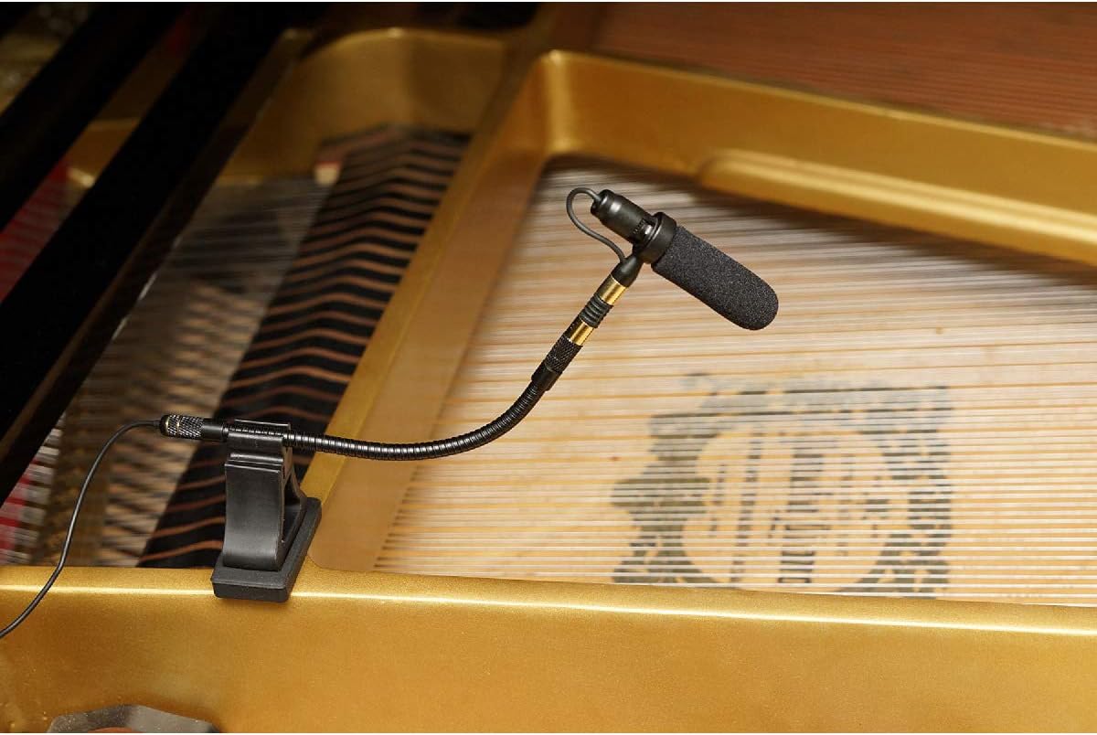 PMMB19-Piano Musical Instrument Microphone with Piano Clamp & 5 Connectors