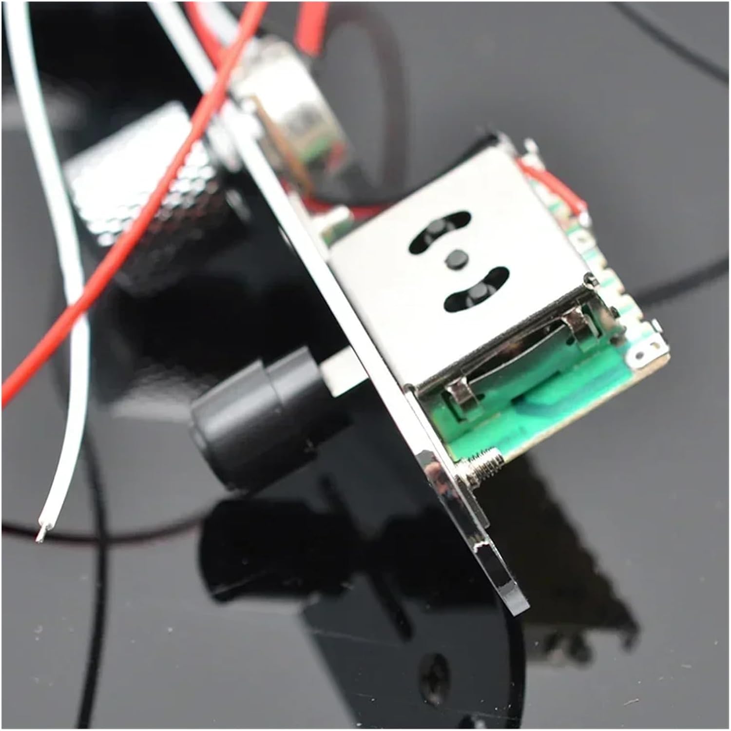 Telecaster Control Plate Prewired Harness with Switch Knobs for Electric Guitar(A)