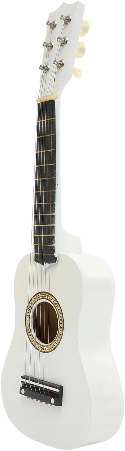 21inch 6 String Guitar Wooden Guitar Junior Guitar Starter with Pick and Guitar Strings for Beginners Learning