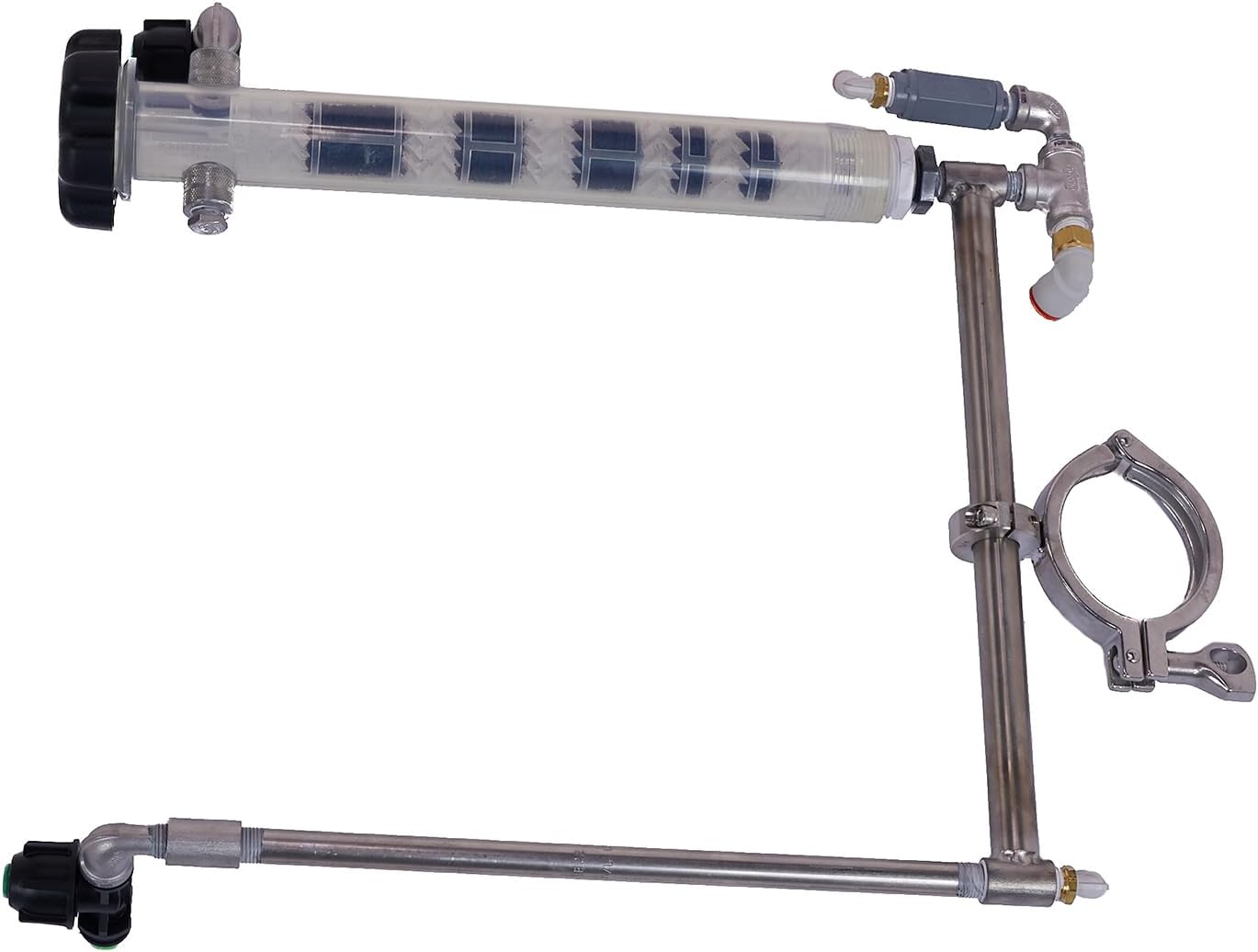 Car Wash Dual Chemical Tire Applicator (CTA), Passenger Side, Foam and Non-Foam Heads