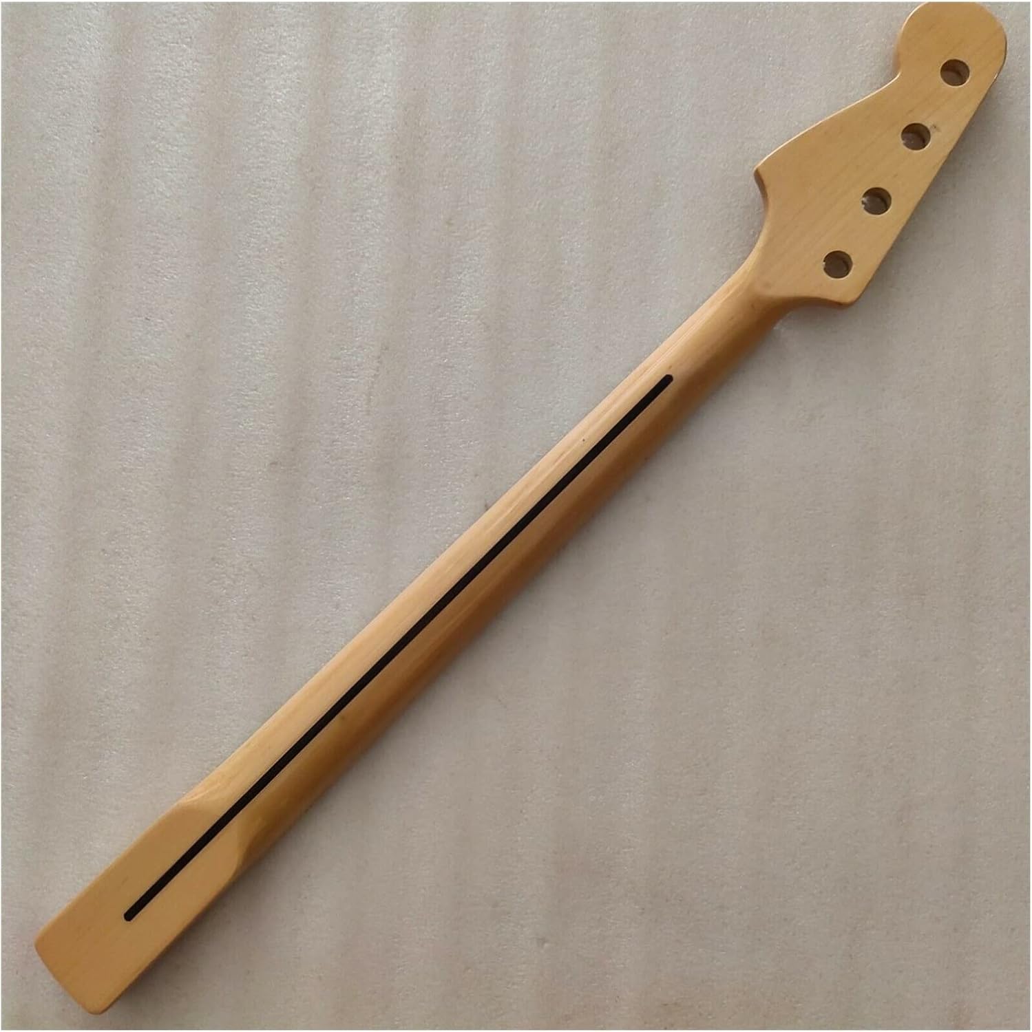 Maple 20 Fret P Bass Guitar Neck Replacement 4 String Maple Fingerboard Inlay Electric Guitar Neck
