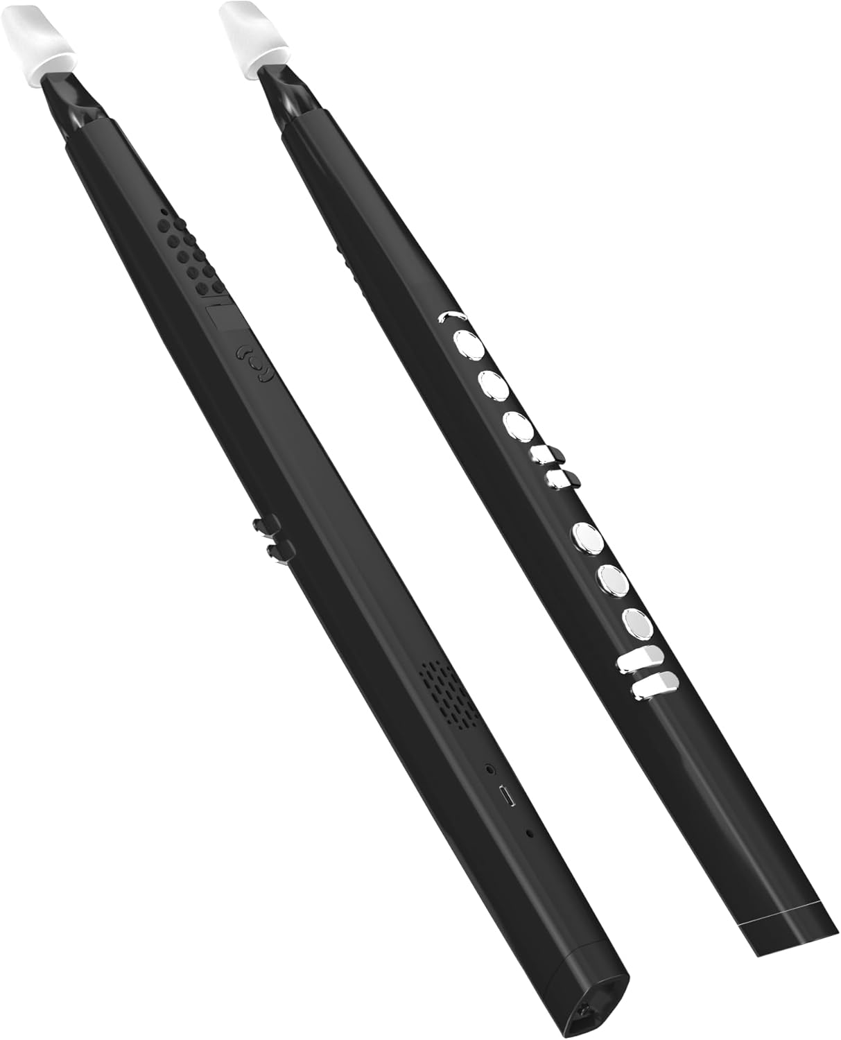 MINI Smart Electronic Blowpipe, with 13 Different Tones, Built-in Speakers, MIDI Interface, Rechargeable Battery, Portable Blowing Instrument Electric Blow Pipe