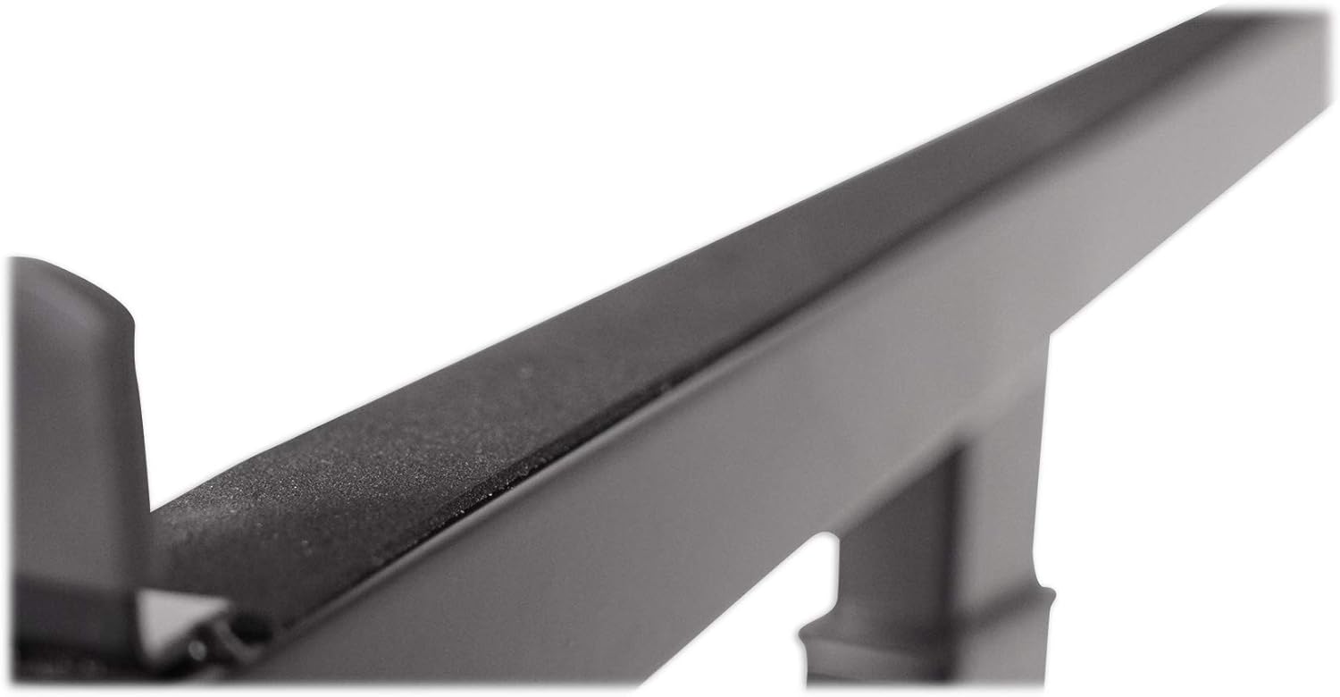 Rockville RXS20 Portable Mixer Stand 300 lbs Capacity, Adjustable Height 24-36in, Adjustable Width 13.8-23.6in, Collapsible, Padded Platform, Perfect for DJs and Musicians