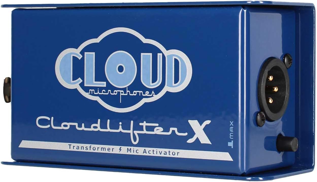 Cloud Microphones Cloudlifter CL-X Mic Activator with Cinemag Transformer + XLR Male to XLR Female Microphone Cable + 6Ave Microfiber Cleaning Cloth + More