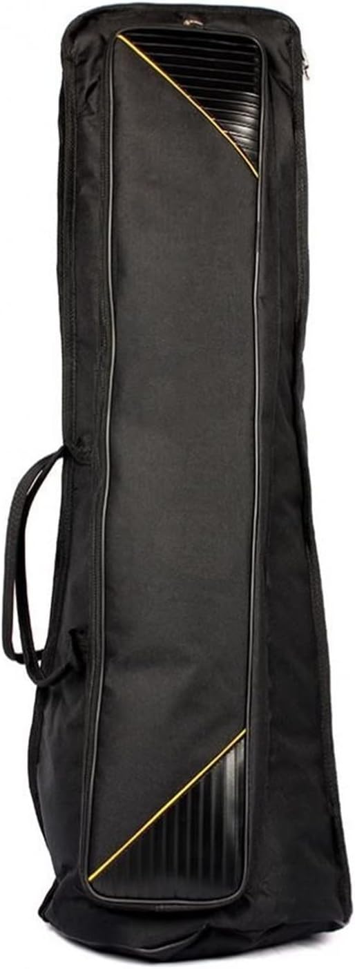 Saxophone Parts Tenor Trombone Backpack Add Sponge Instrument Bag Waterproof Blue/Red/Black Optional (Color : Red)