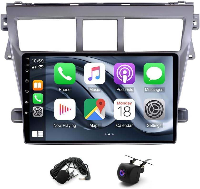 Android 13 Car Radio Stereo for Toyato Matrix 2007-2012 9