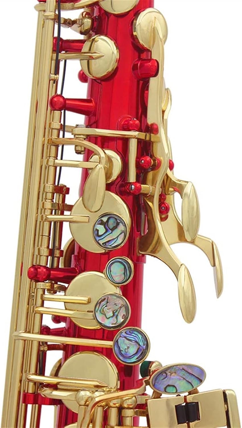 EB Alto Saxophone Brass Colorful Lacquered E Flat Woodwind Instrument with Case Beginner Saxophone