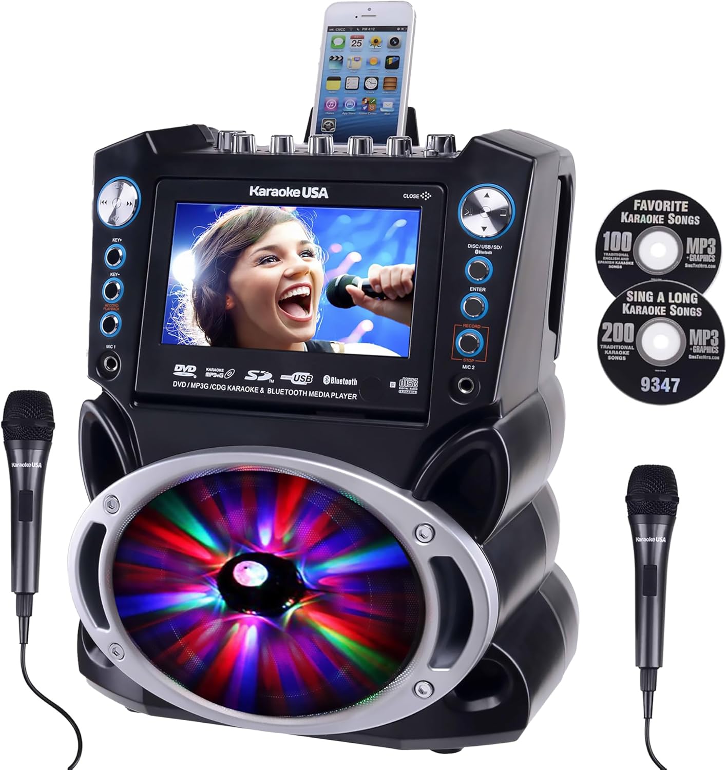 Karaoke Machine with Lyrics Display 7