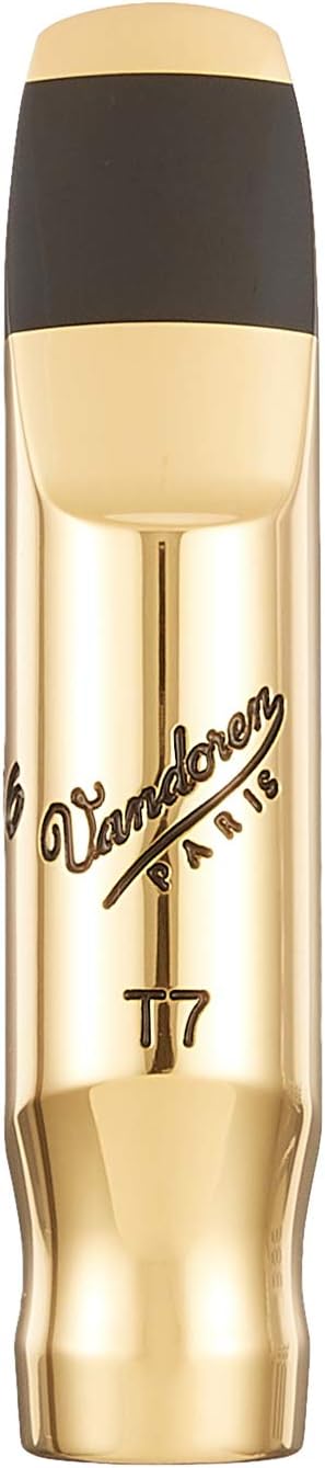 Vandoren SM823GL T7 Large Chamber V16 Metal Tenor Sax Mouthpiece