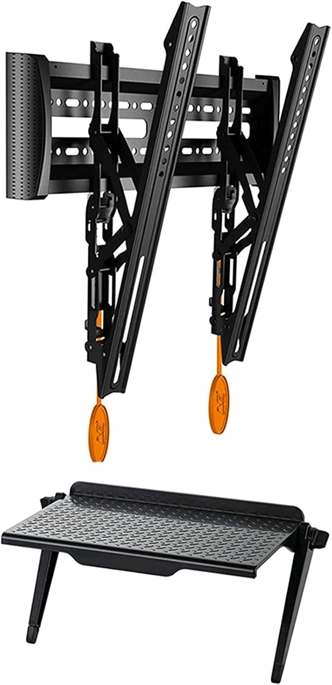 Fixed TV Wall Mount for 32-55 Inch TVs - Ultra Slim Bracket, Max 400x400mm, Load-Bearing up to 36kg, Compatible with LED, LCD, OLED, and Plasma TVs.