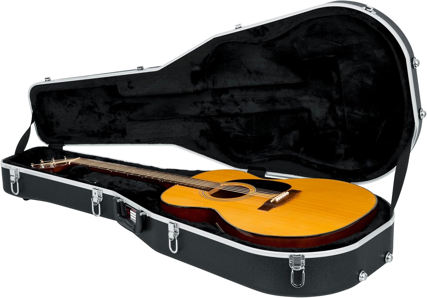 Gator Cases Legacy Series Lightweight Deluxe ABS Molded Case for Dreadnought Style Acoustic Guitars, (GC-DREAD)