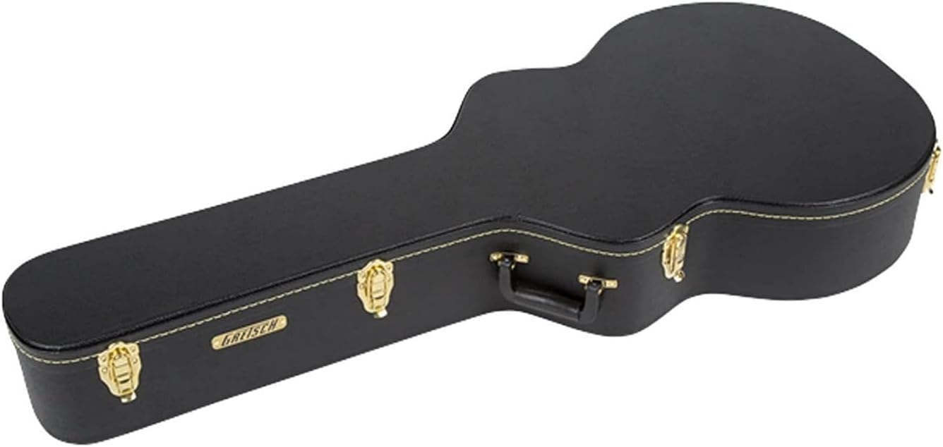 Gretsch G5022CWFE-12 Rancher Falcon 12-String Acoustic-Electric Guitar Right-Handed (White) Bundle with Protective Sturdy Wood Case (2 Items)