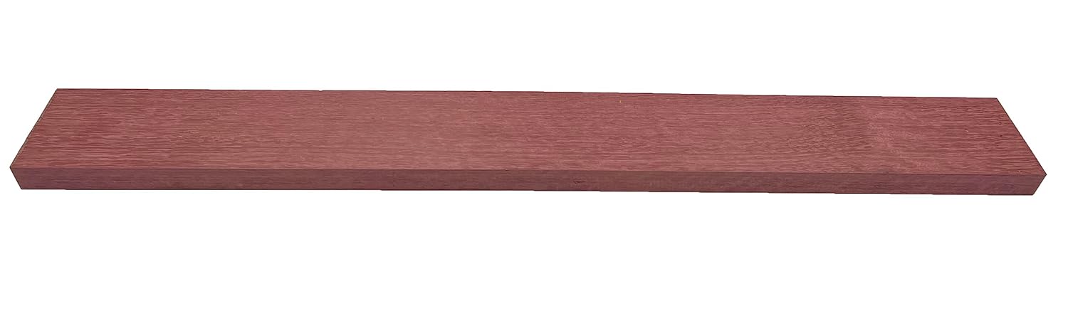Exotic Wood Zone | Purpleheart Hardwood Electric/Bass Guitar Neck Blanks | Luthier Tonewoods | Tonewood Suppliers (32