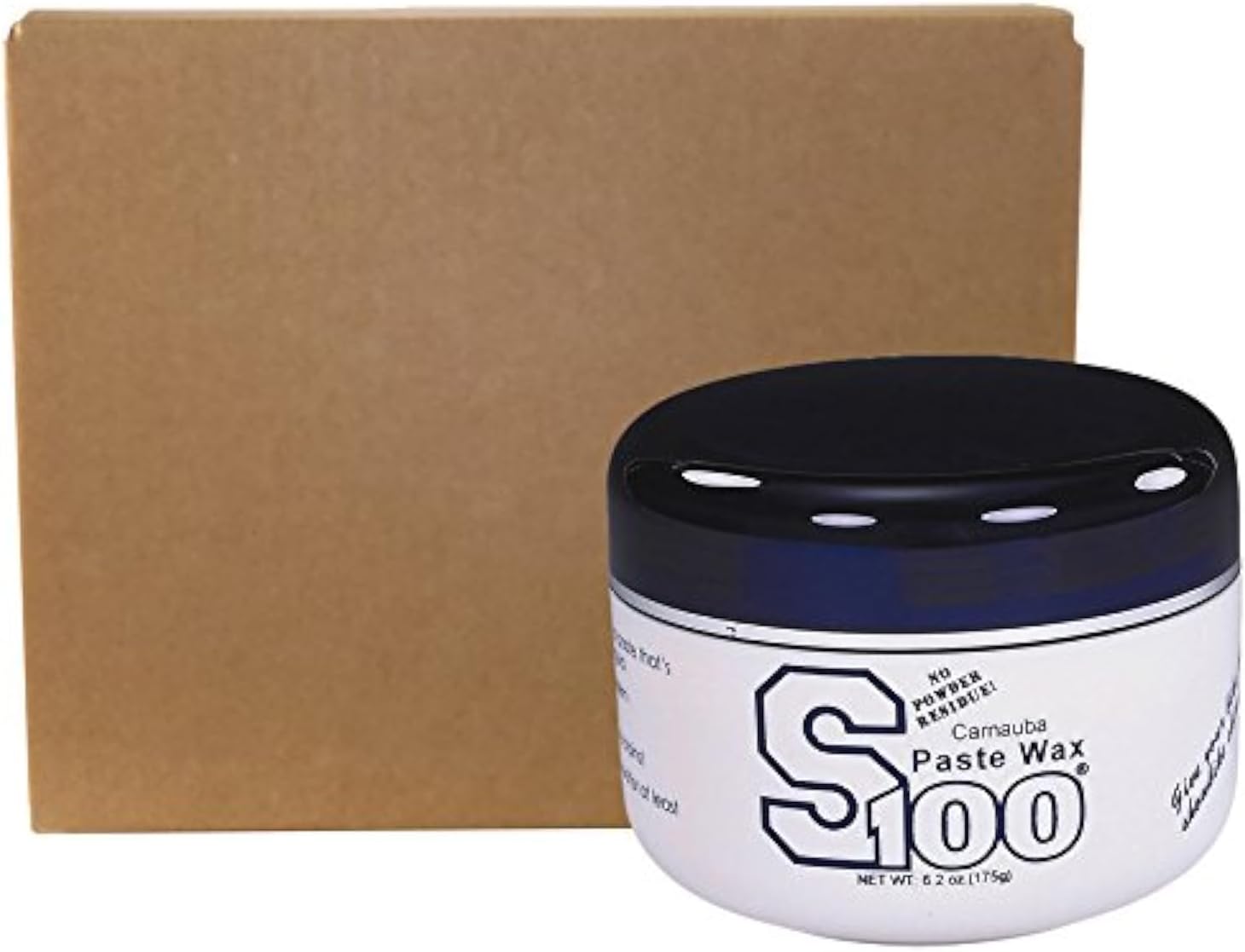 S100 13700W-12PK-12PK Carnauba Paste Wax Tub - 6.2 oz., (Pack of 12)