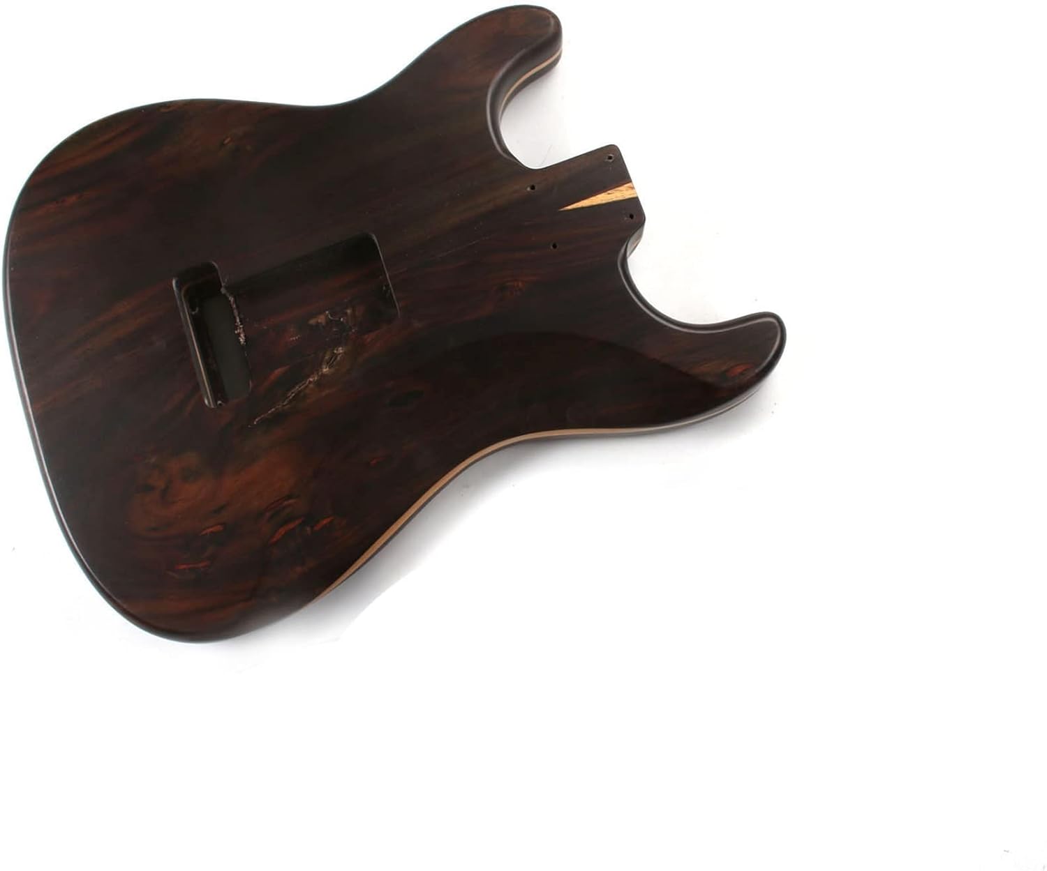 FLFL Electric Guitar Body for All Solid Rosewood for DIY Guitar Parts Accessory Unfinished Guitar Kit