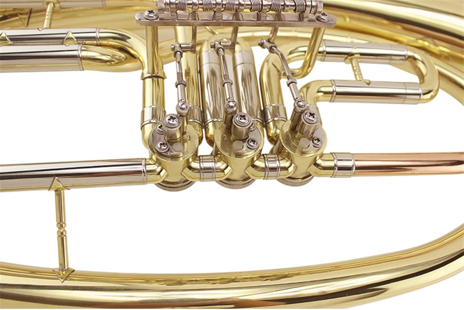 Beginner euphonium B Flat Three-key Alto Horn Brass Phosphor Bronze