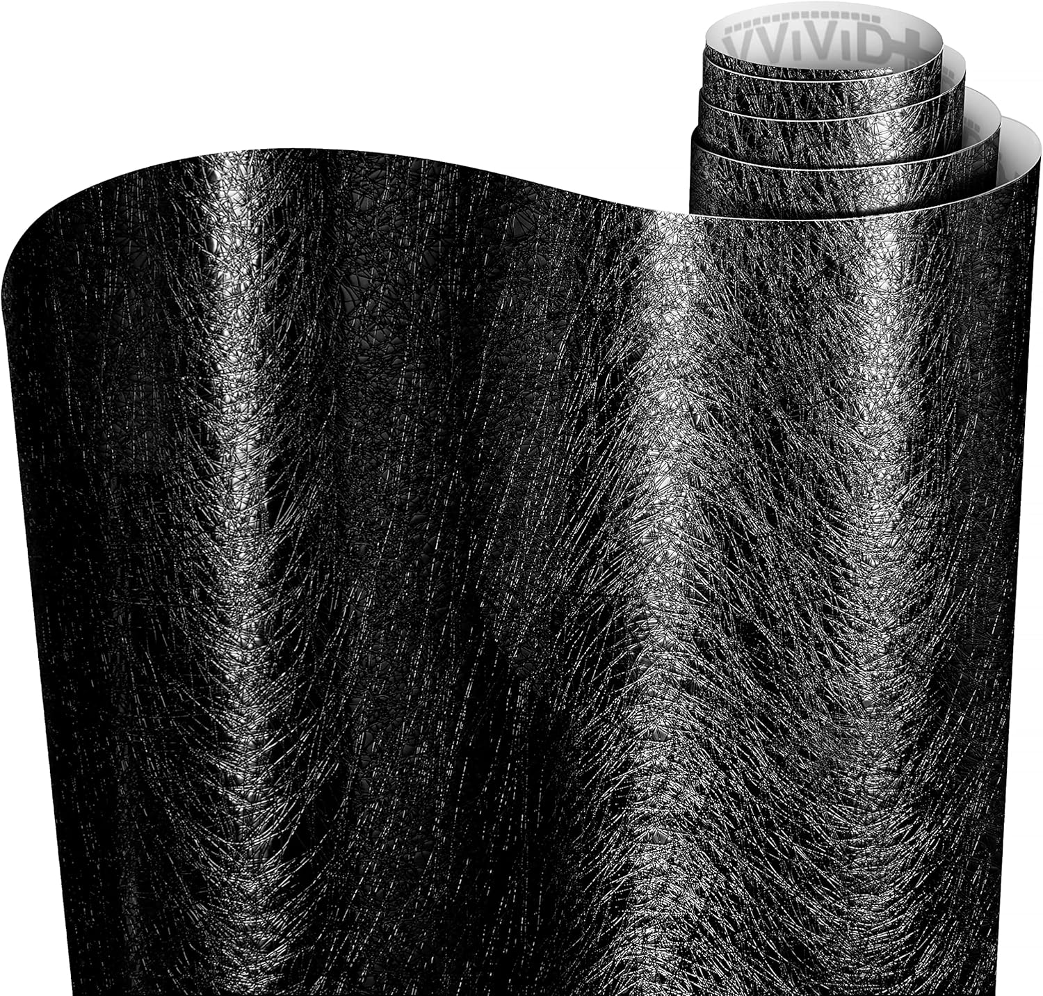 VViViD+ Beast Black Etched Vinyl Car Wrap Roll 10ft x 5ft