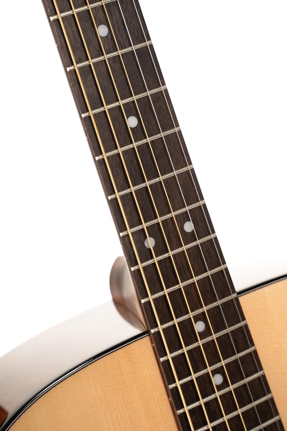 Cort EARTH60NAT Earth 60 Dreadnought Solid Top Acoustic Guitar, Natural Gloss