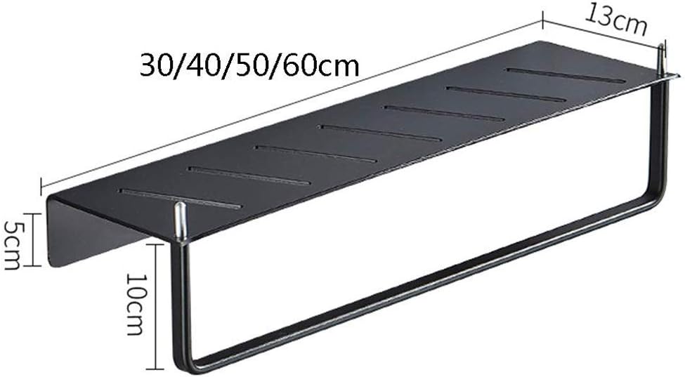 Shower Shelf,Bathroom Corner Shelf，Shower Rack Basketerddcbb Bathroom Storage,Bathroom Shelf Shower Shelf with Towel Bar for Shampoo Holder Kitchen Rack Storage Organizer Wall Mount Storage Basket (Si