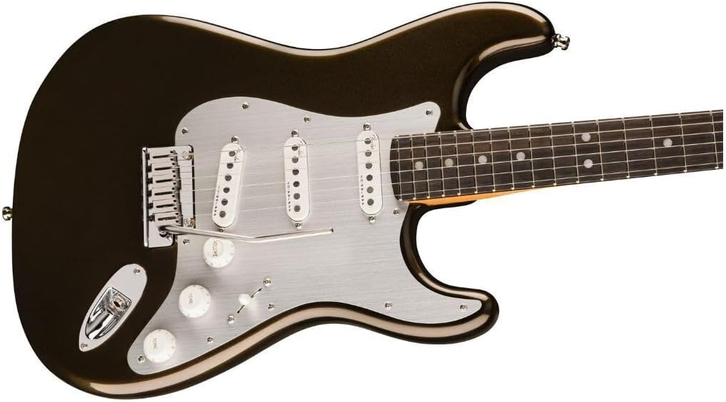 Fender American Ultra II Stratocaster Electric Guitar - Texas Tea, Ebony Fingerboard