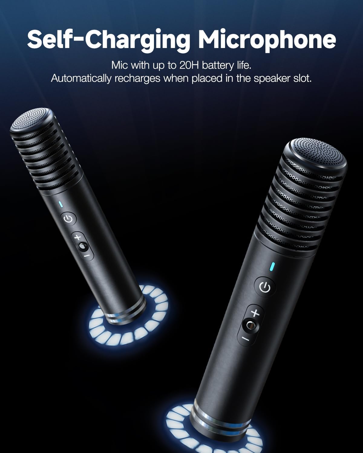 Ikarao Karaoke Machine for Adults, with Lyrics Display, 10.1