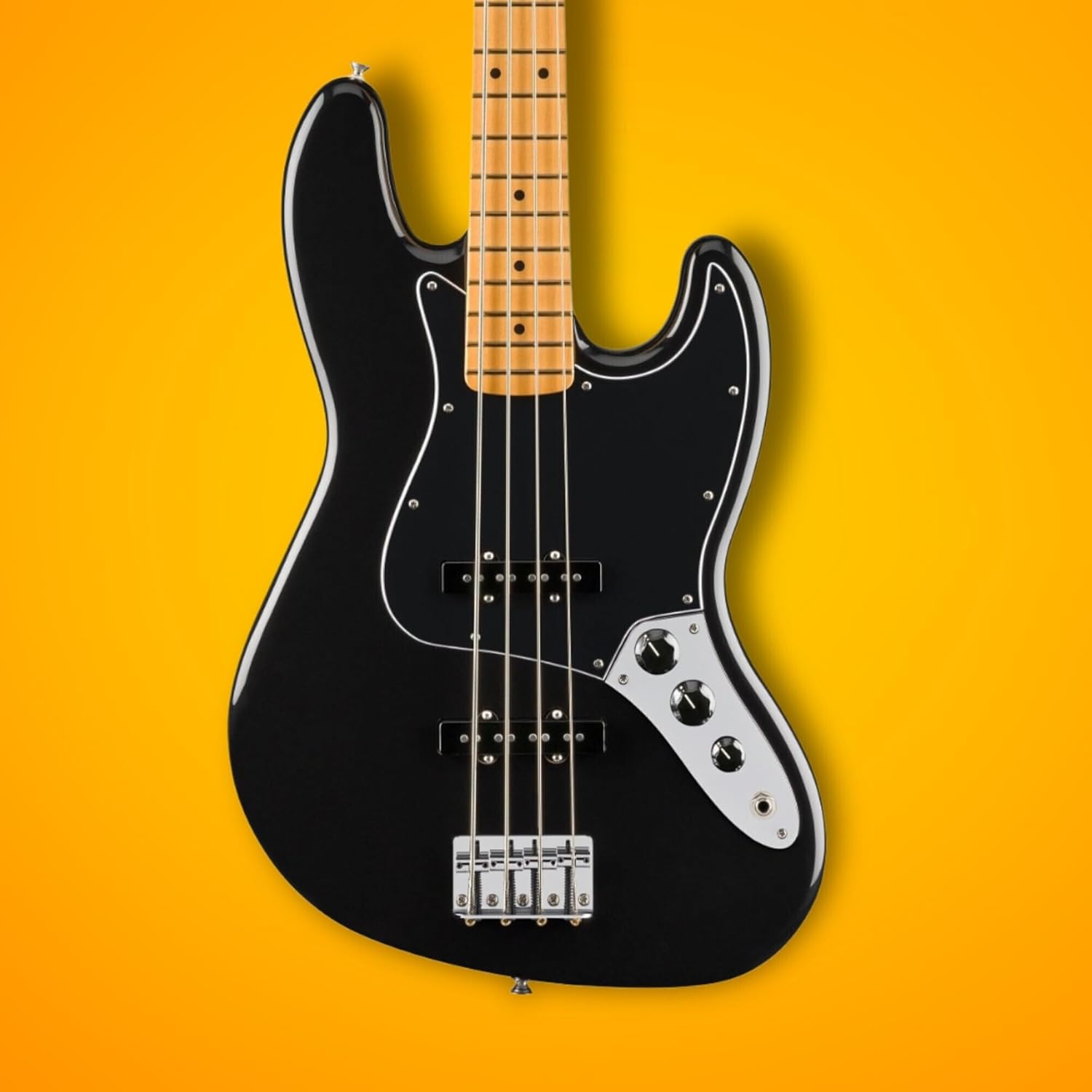 Fender Player II Jazz Bass - Black with Maple Fingerboard