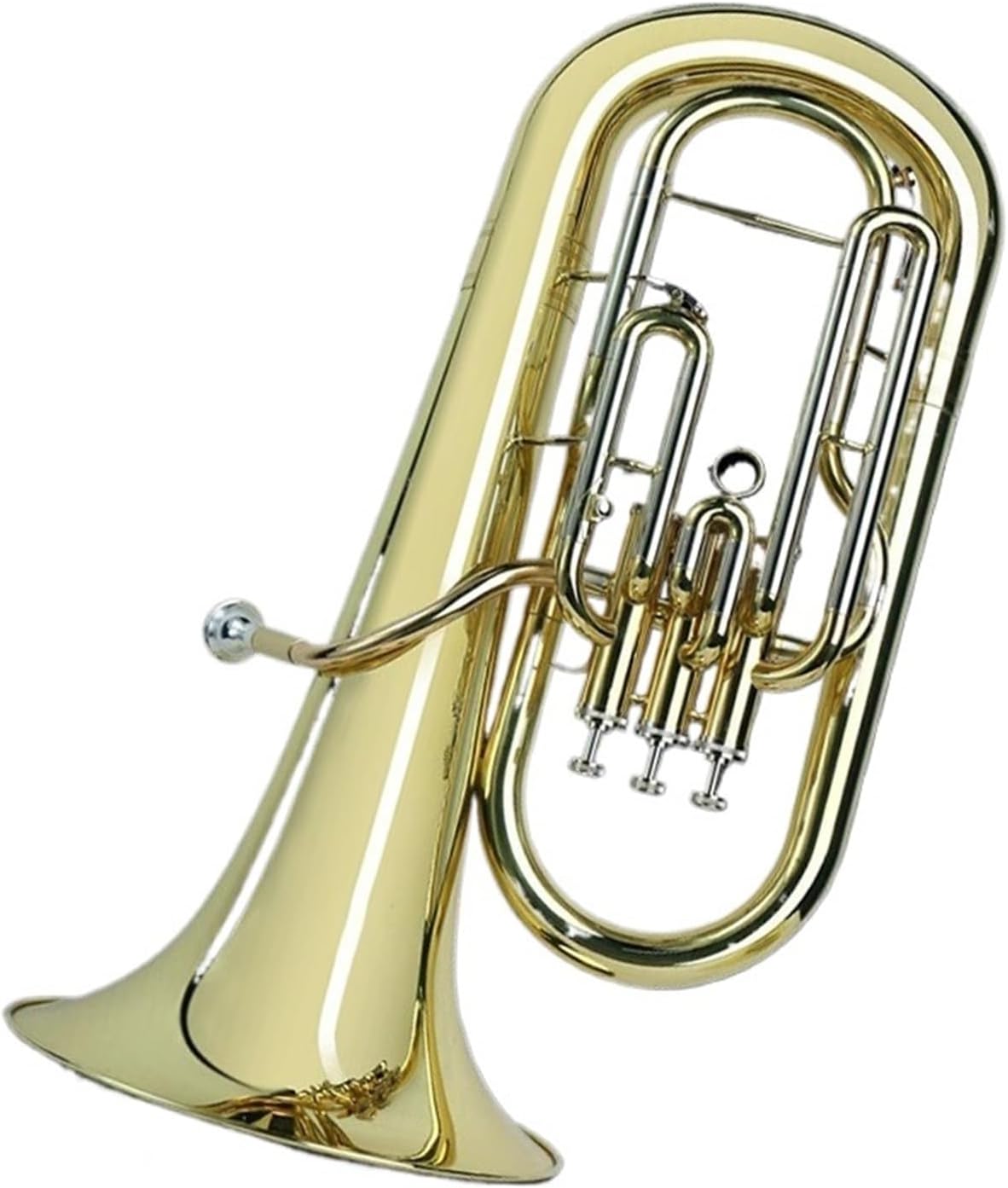 Beginner euphonium Euphonium Instrument B-flat Three-key Euphonium Professional Performance Band Gold
