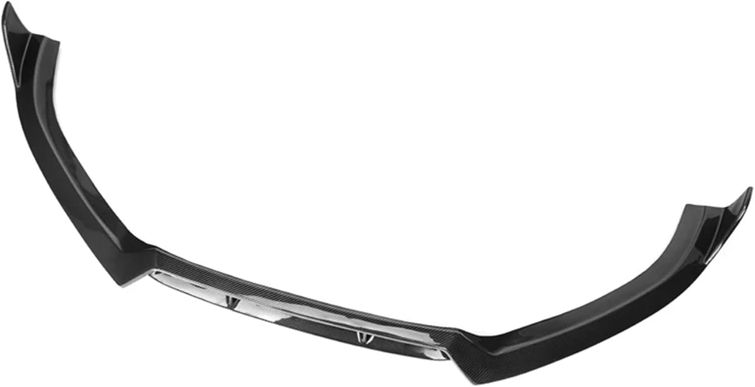 Compatible Compatible with A6 A6L S6 C7.5 Sports 2016-2018 Carbon Fiber Front Lip Diffuser Bumper Spoiler Car Accessories